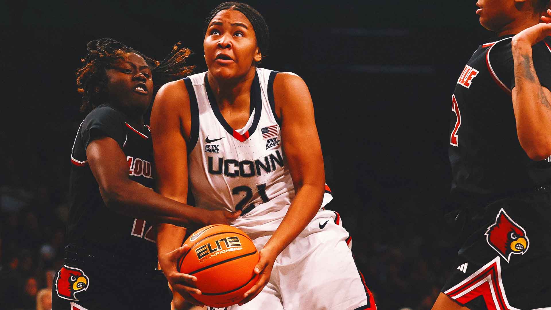 No. 2 UConn routs No. 22 Louisville 85-52 in Women's Champions Classic