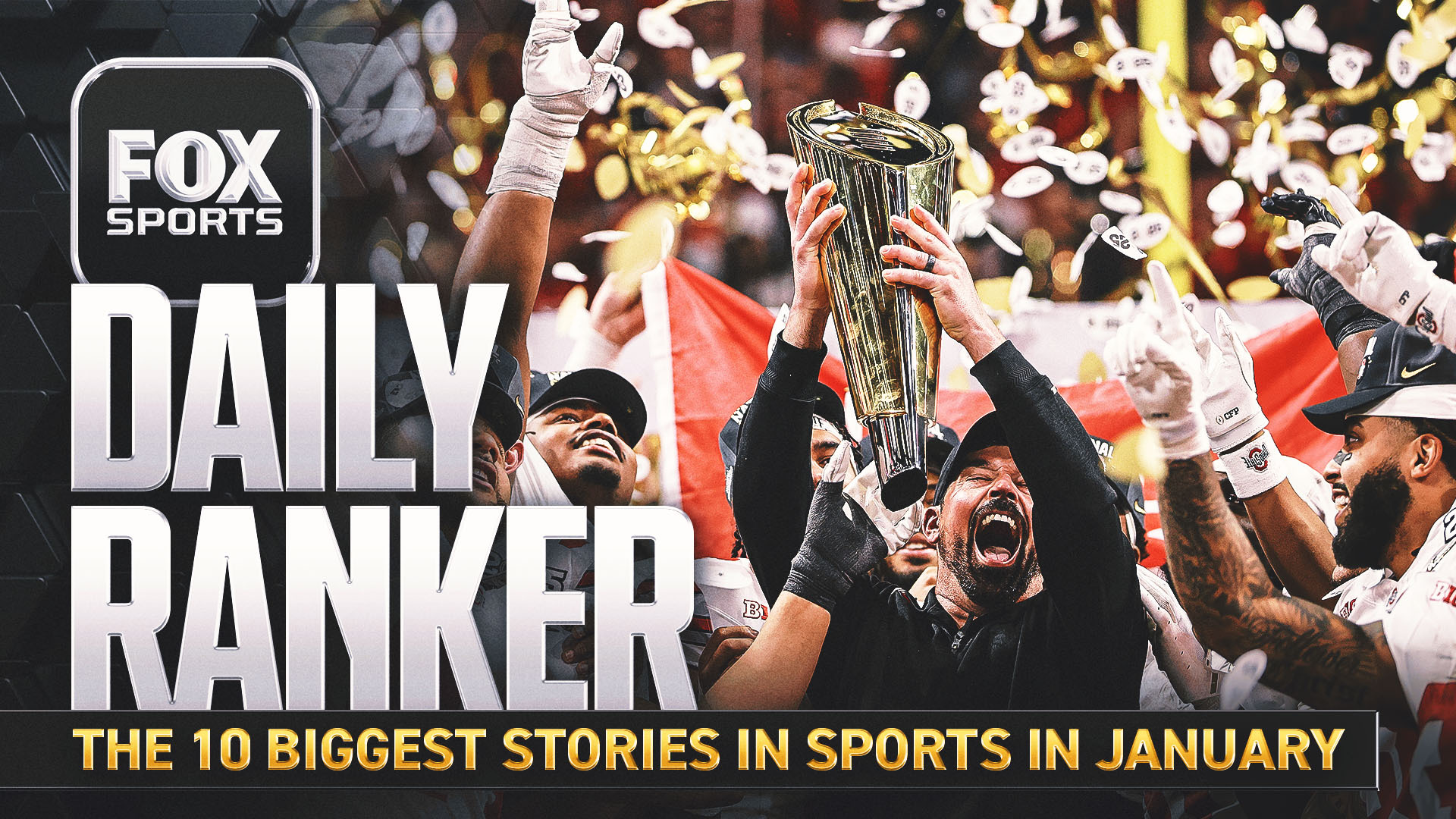 What were the 10 biggest storylines in sports in January?