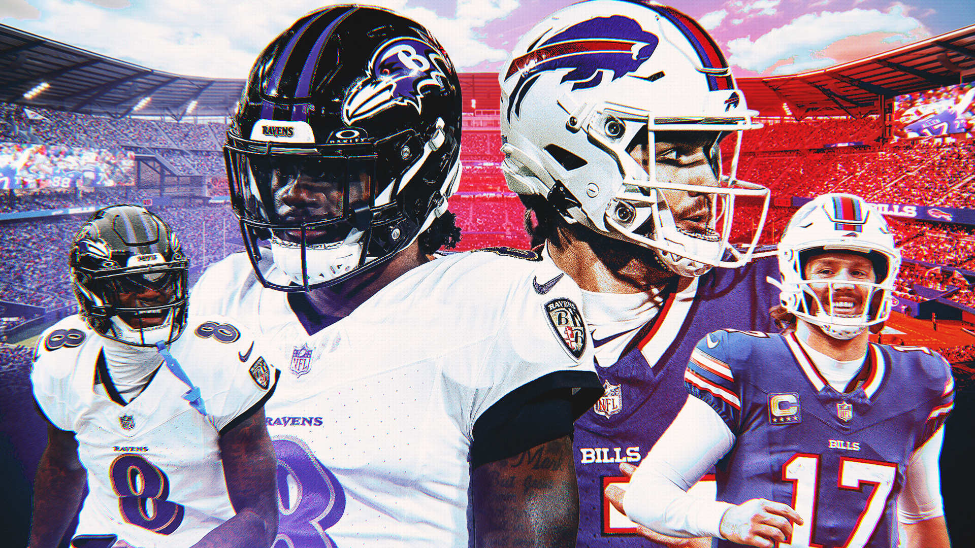 Josh Allen or Lamar Jackson? Debating the MVP front-runners ahead of Ravens-Bills