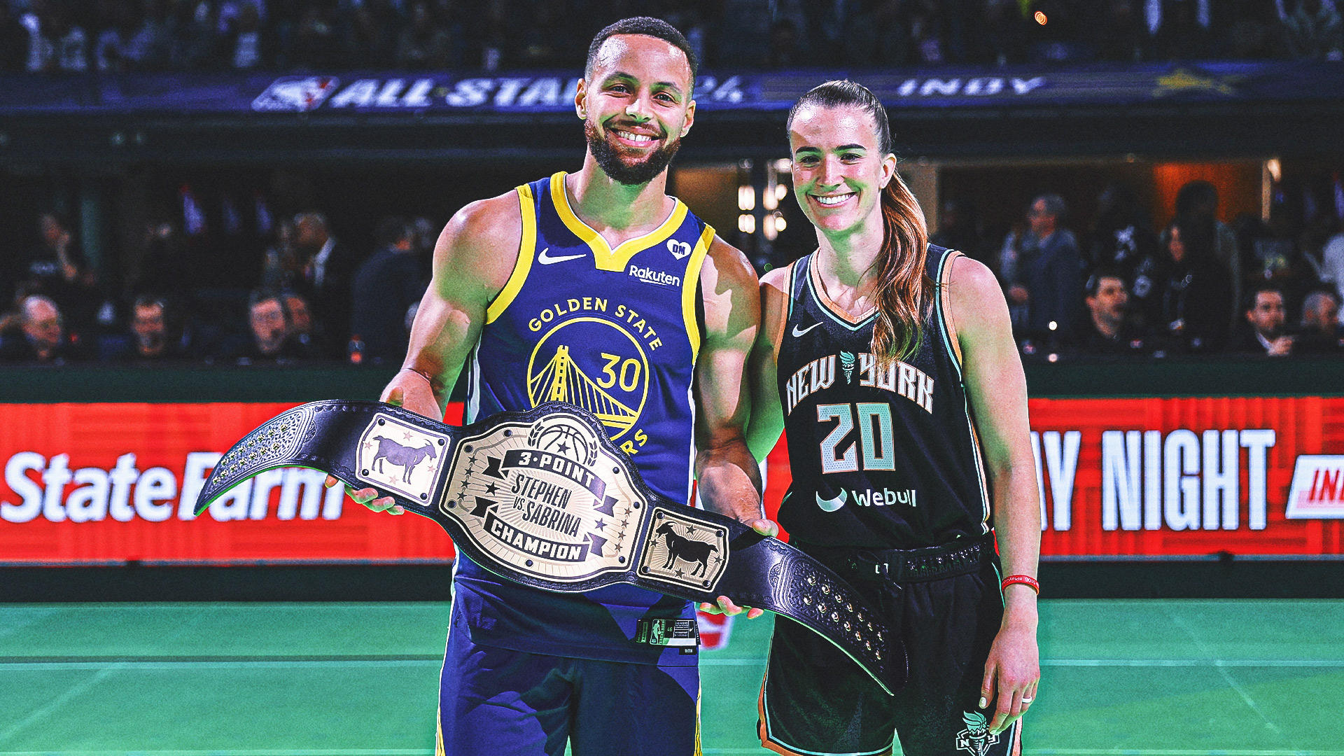 Stephen Curry vs. Sabrina Ionescu 3-point shooting event won't happen this year