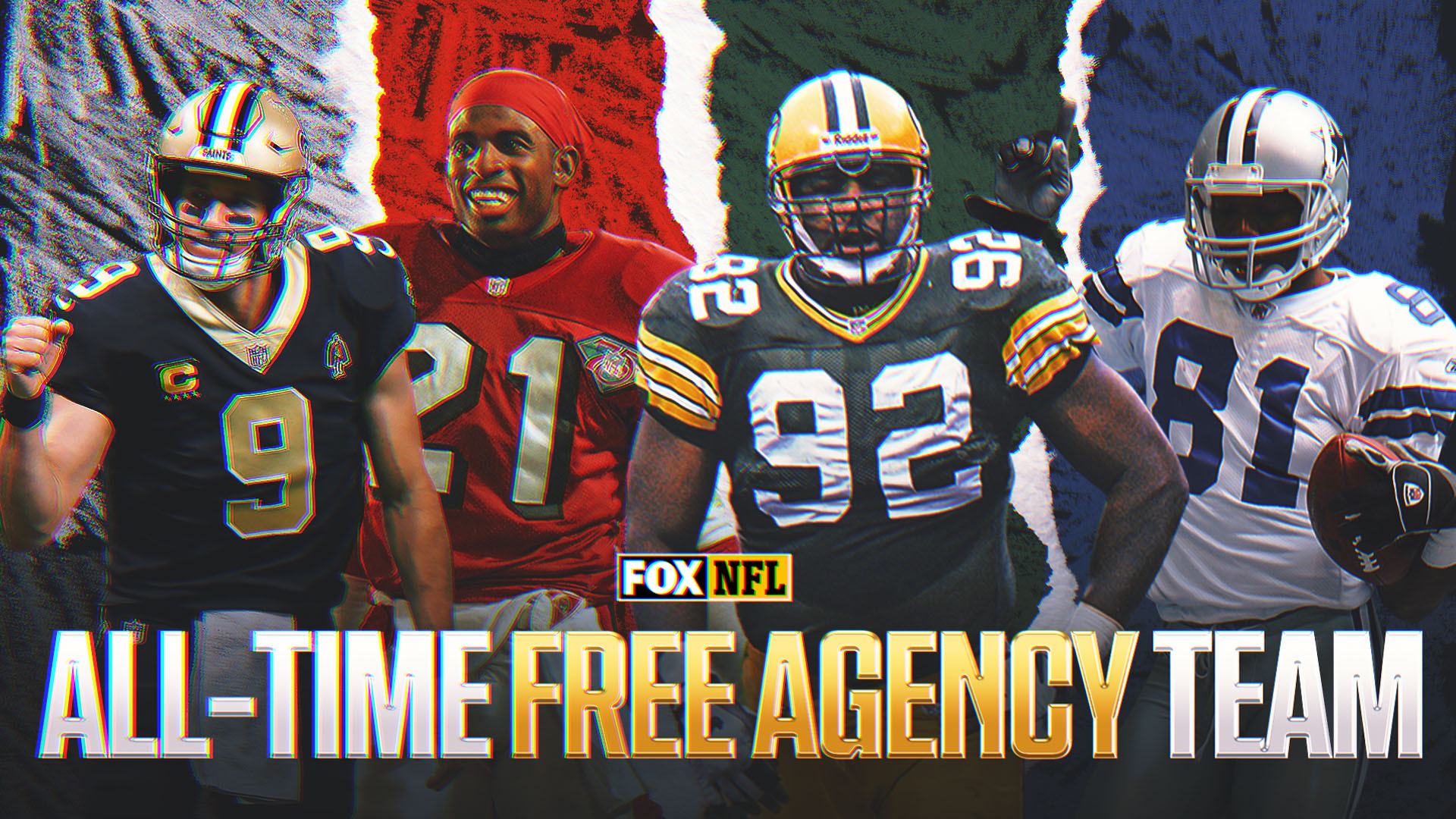 NFL's All-Time Free Agency Team: Drew Brees, Deion Sanders headline best deals