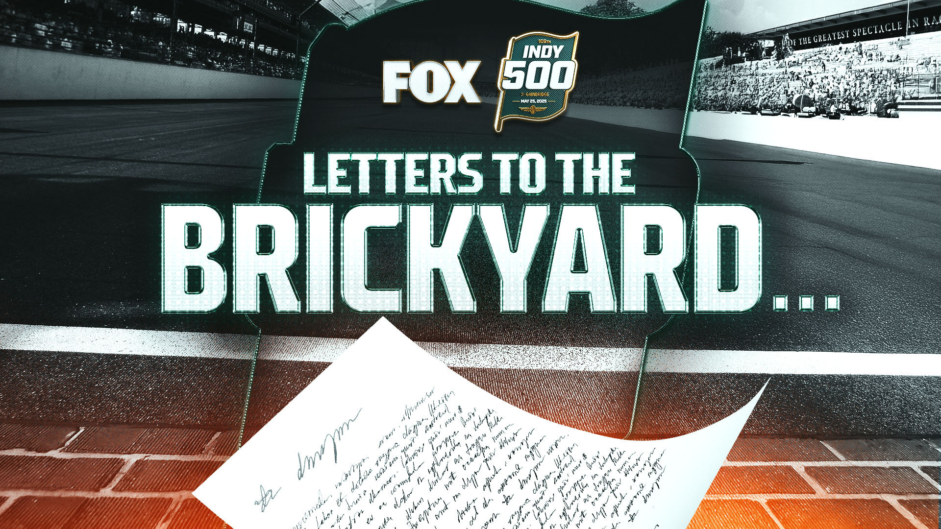 Letters To The Brickyard: INDYCAR drivers pen essays ahead of Indy 500