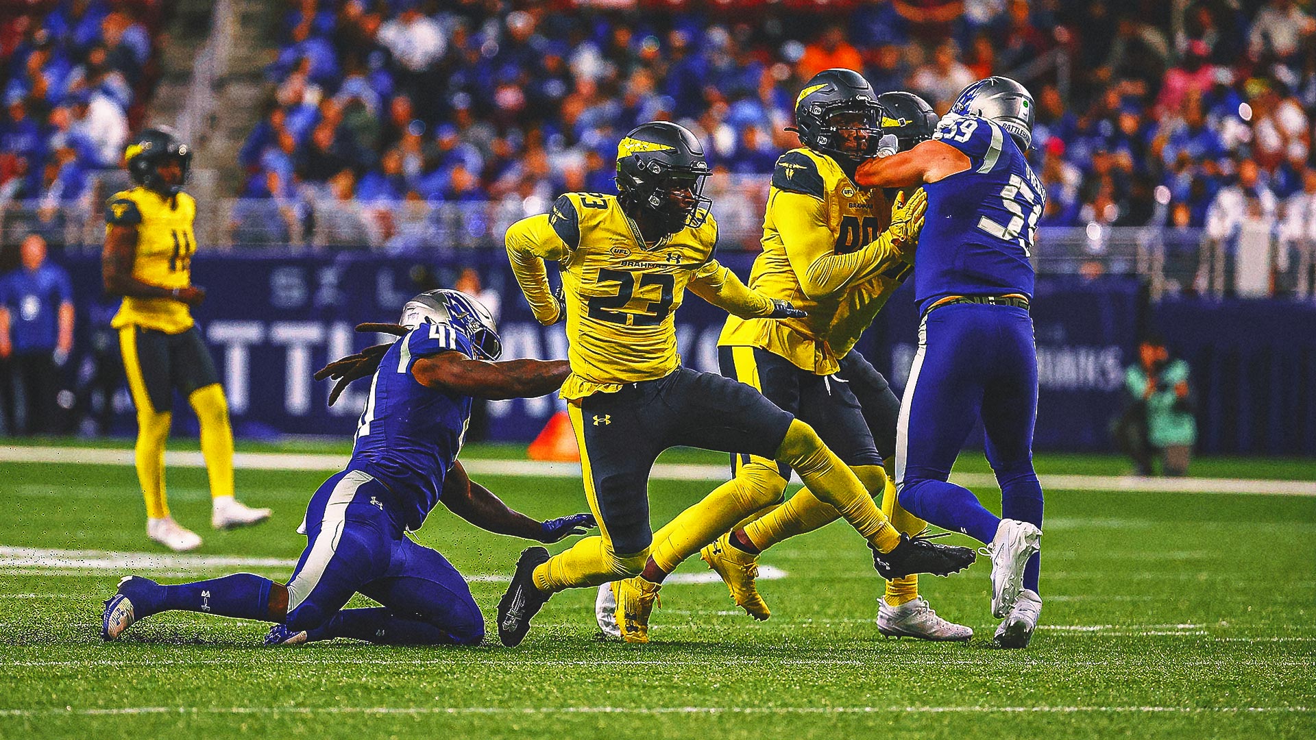 Battlehawks vs. Brahmas live updates: Top moments from UFL Week 9