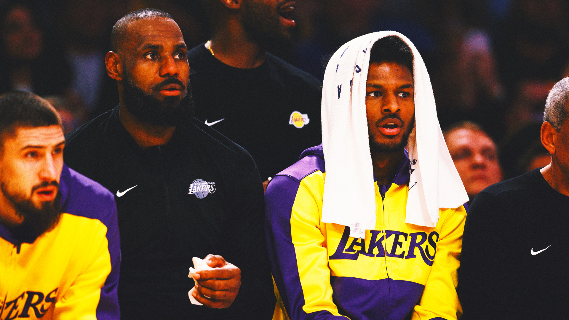 For Bronny James, playing with LeBron was ‘a blessing’ — and he wants to run it back