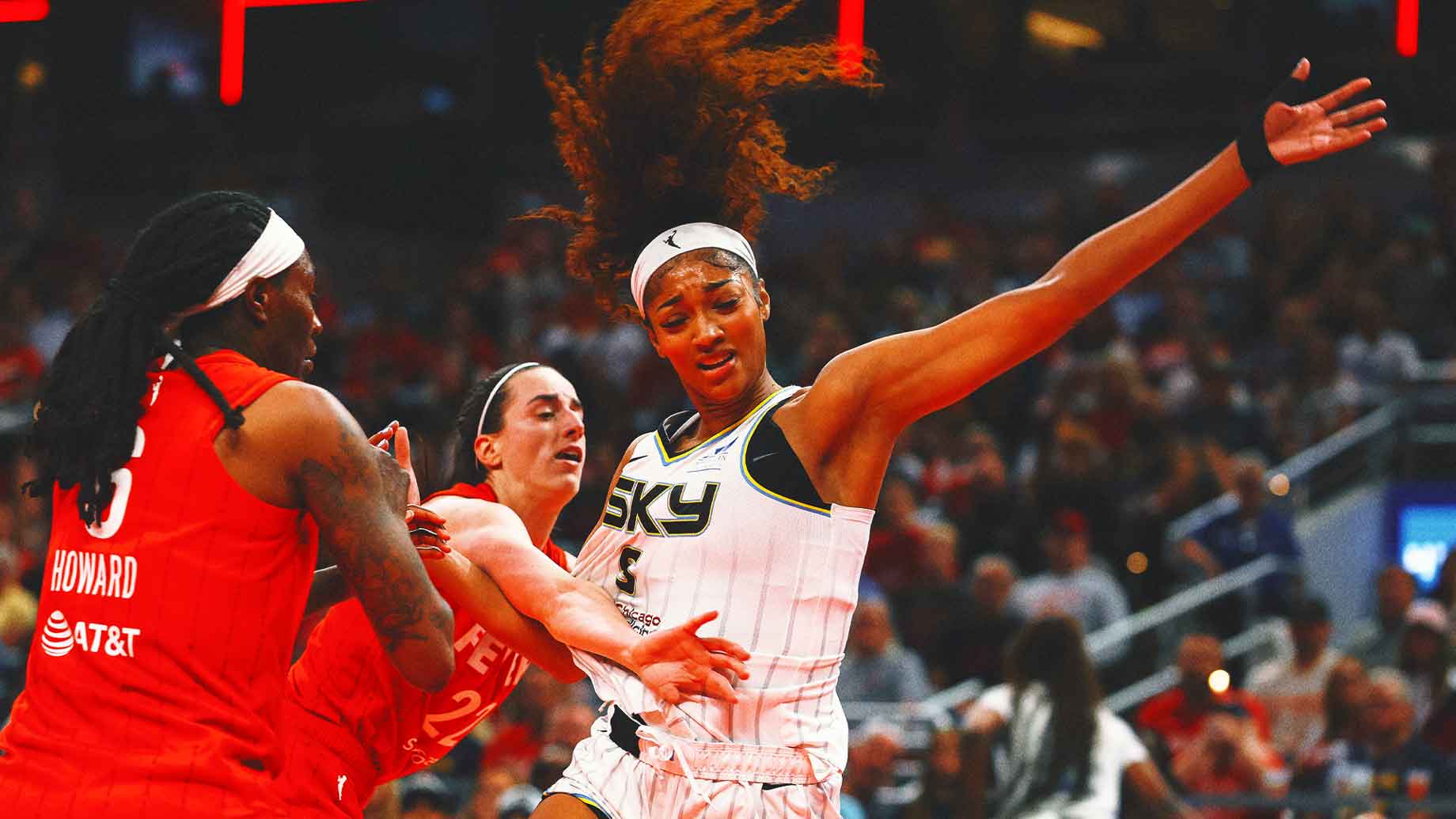 Caitlin Clark gets triple-double and flagrant foul vs. Angel Reese in Fever’s opener