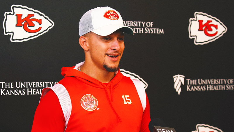 Patrick Mahomes leaving Olympic flag football ‘to the younger guys’