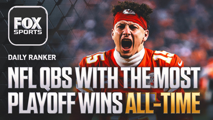 Which quarterbacks have the most playoff wins in NFL history?