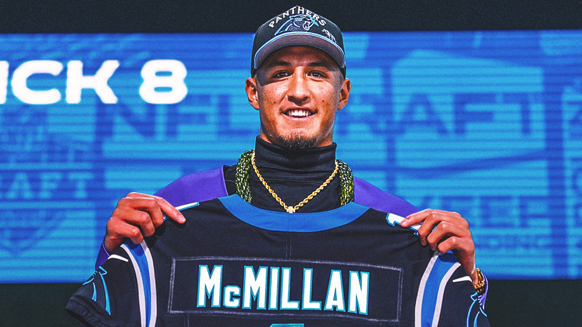 Panthers rookie WR Tetairoa McMillan: ‘I’m looking forward to bringing joy back’