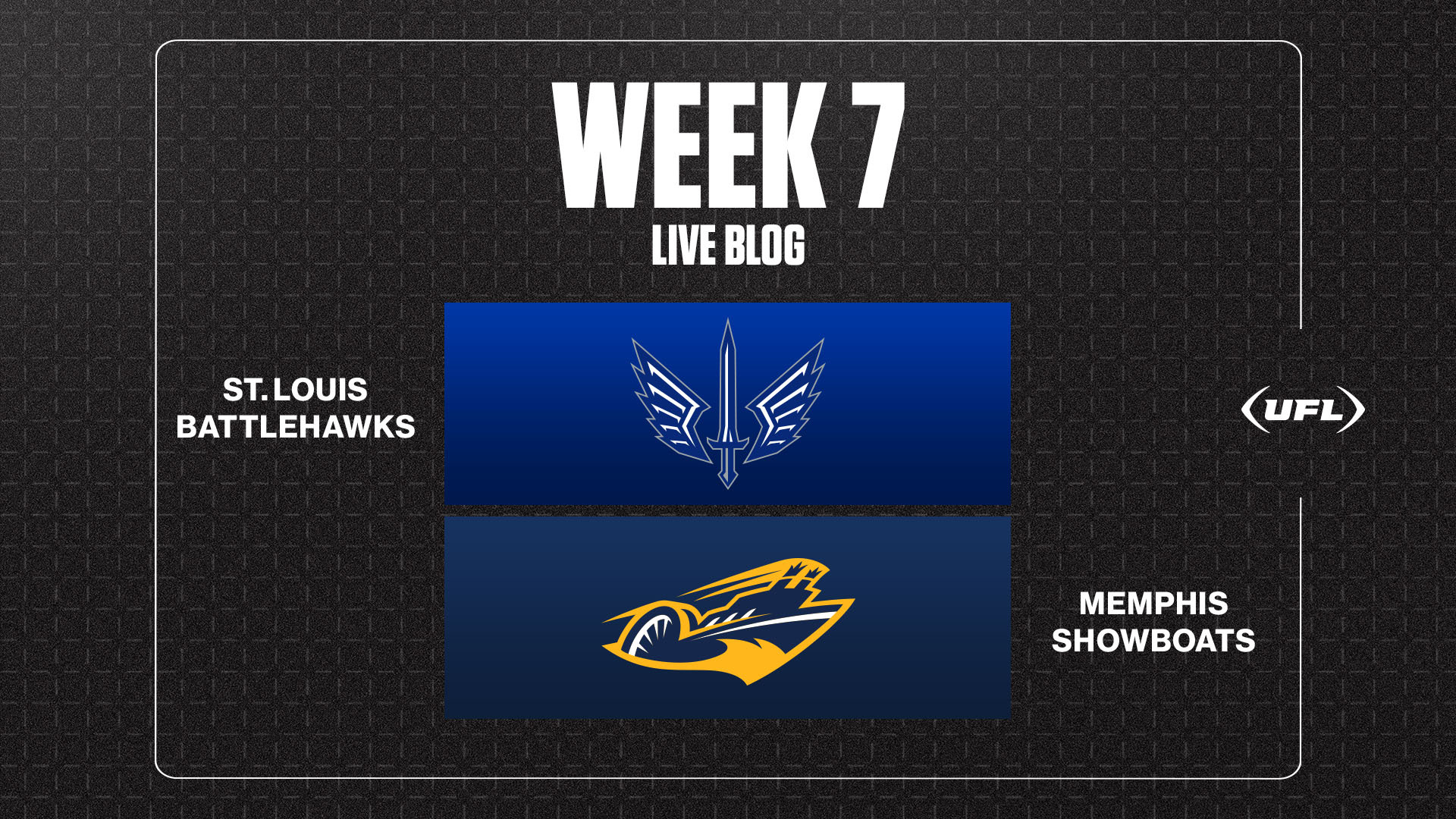 Battlehawks vs. Showboats live updates: Top moments from UFL Week 7