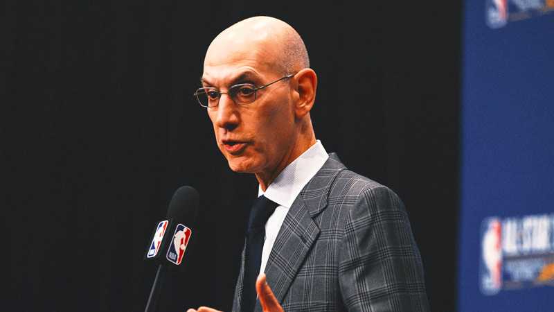 Adam Silver talks mid-market NBA Finals, new All-Star game format and the Mavs lottery