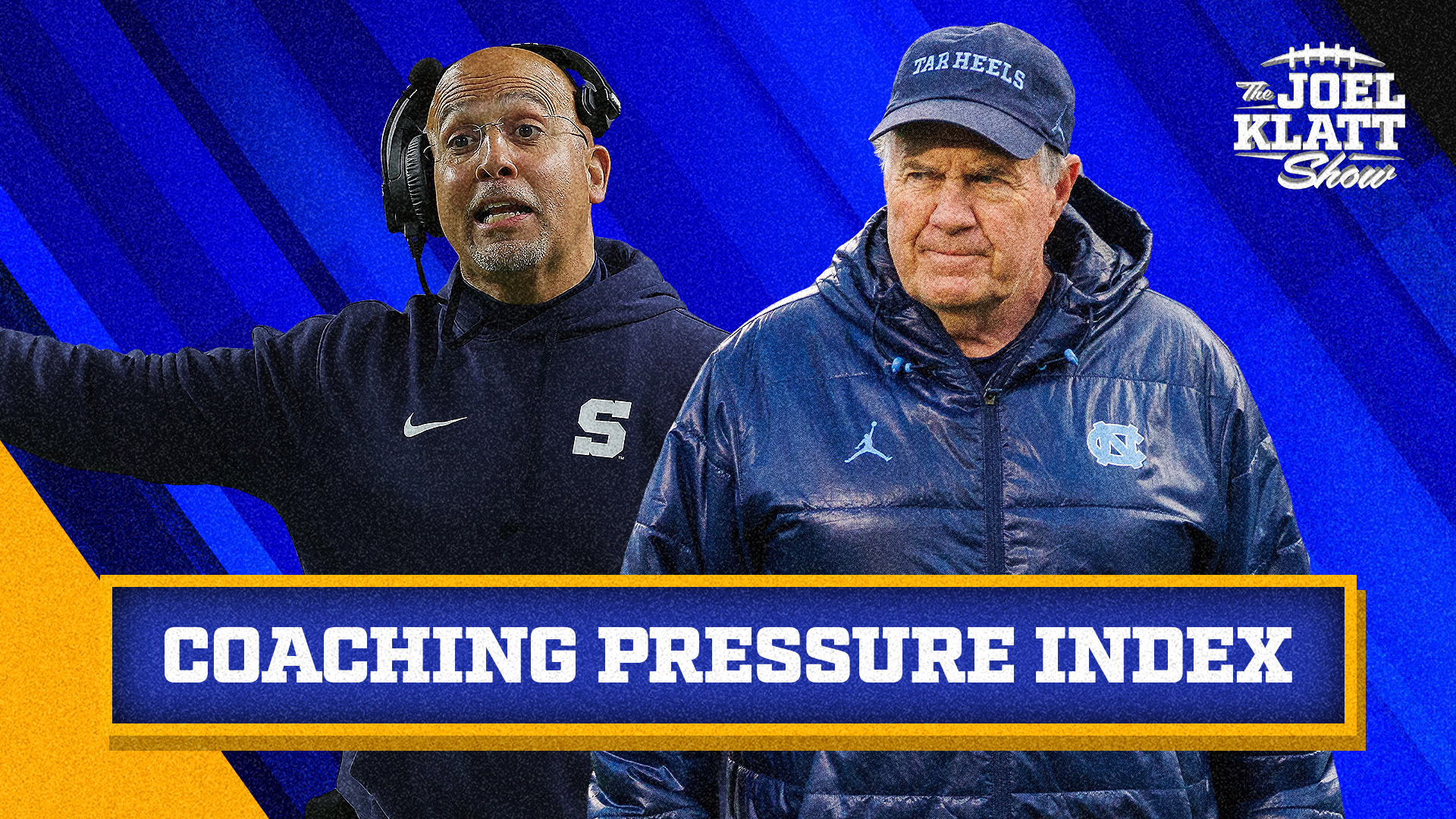 Which college football coaches are under the most pressure this season?