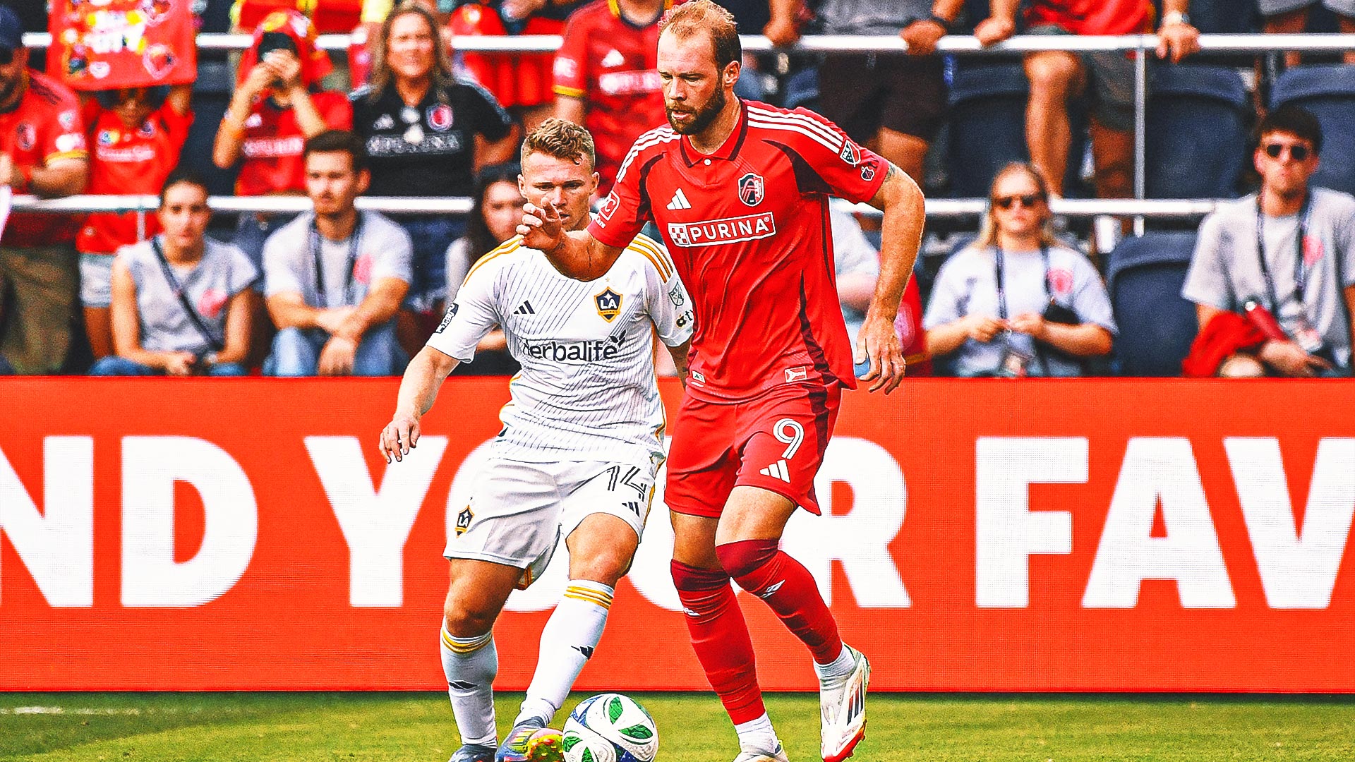 Klauss Scores First MLS Hat Trick in St. Louis City 3-3 Draw with LA Galaxy