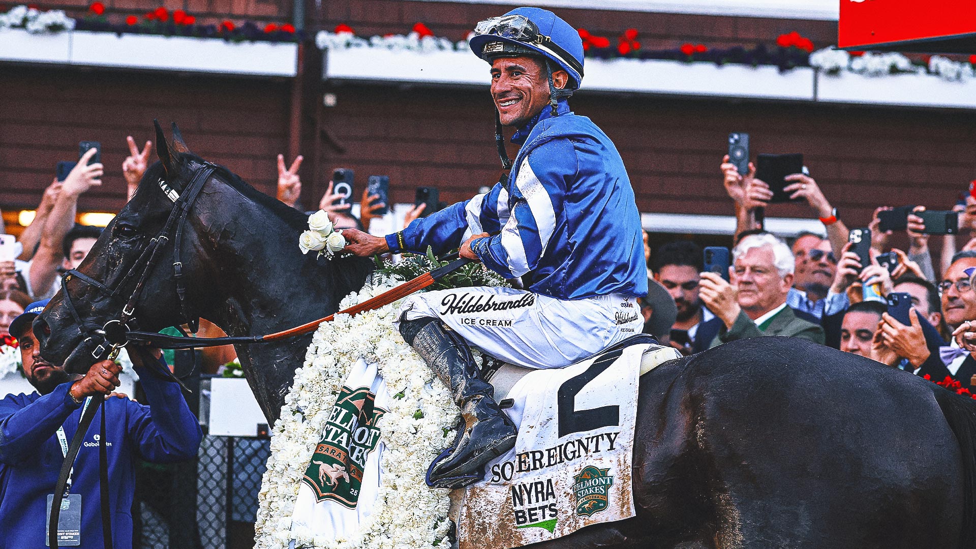 Sovereignty wins 2025 Belmont Stakes, third and final leg of Triple Crown