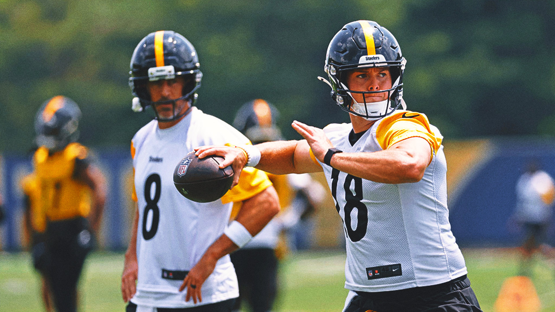 Will Howard ‘fired up’ to learn from Aaron Rodgers as his backup QB