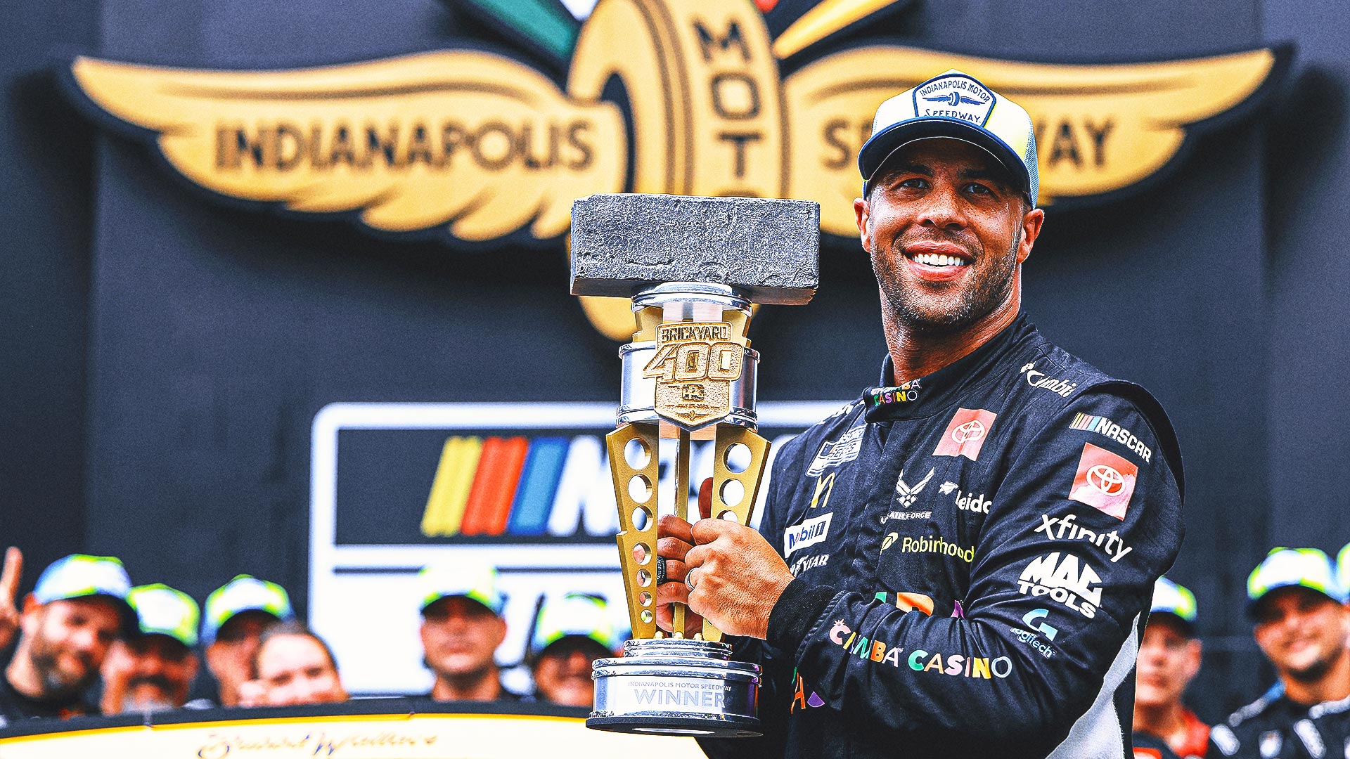 Bubba Wallace Becomes First Black Driver to Win Major Race on Indy's Oval