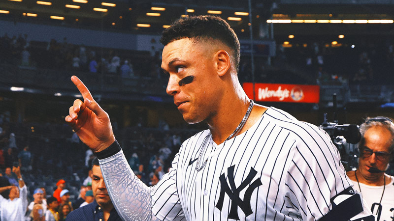 Yankees' Aaron Judge Moves Into Second in MLB Jersey Sales, Behind Shohei Ohtani