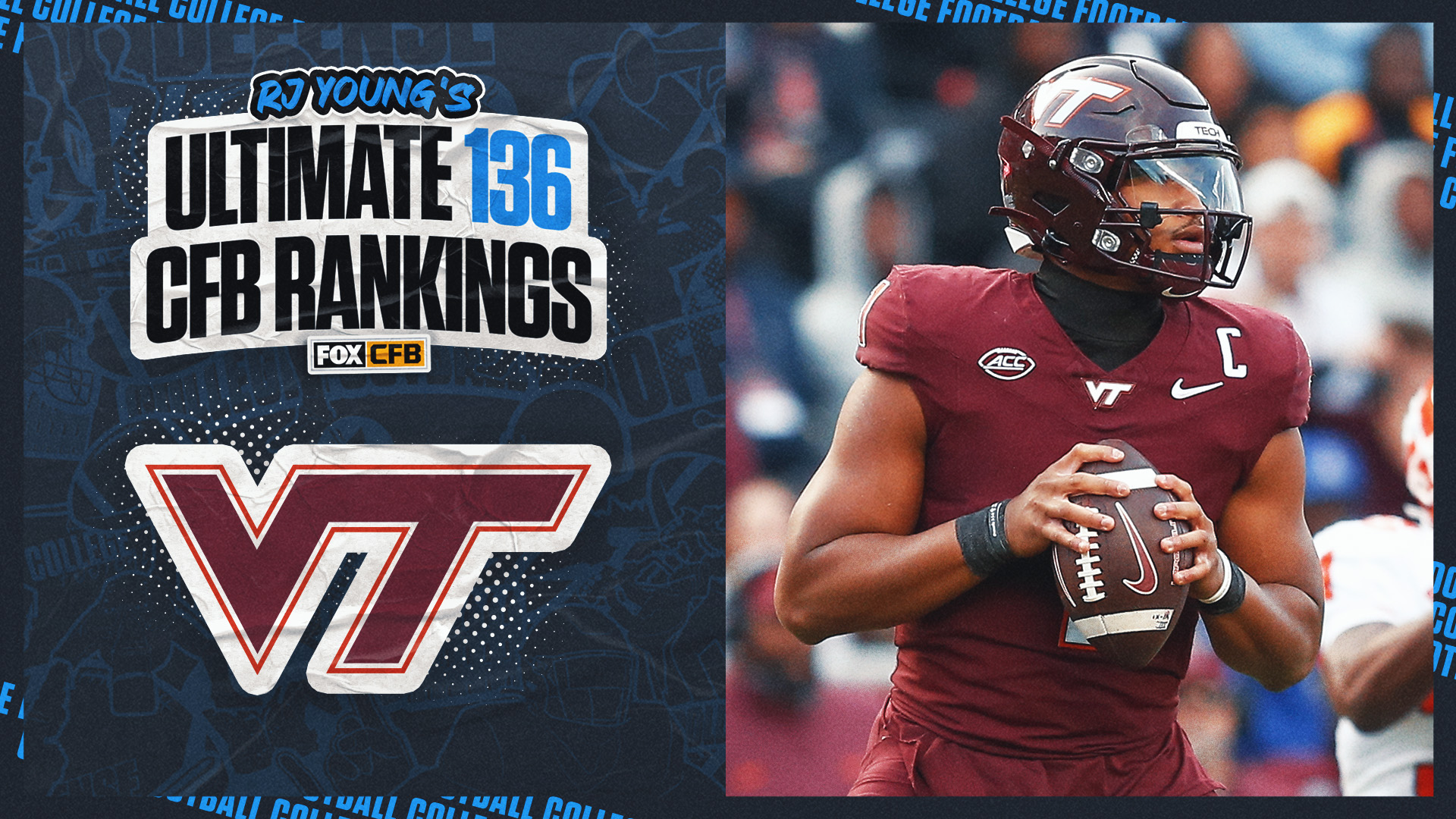 2025 Virginia Tech Football Predictions: Hokies Ranked 57th in RJ Young's Ultimate 136