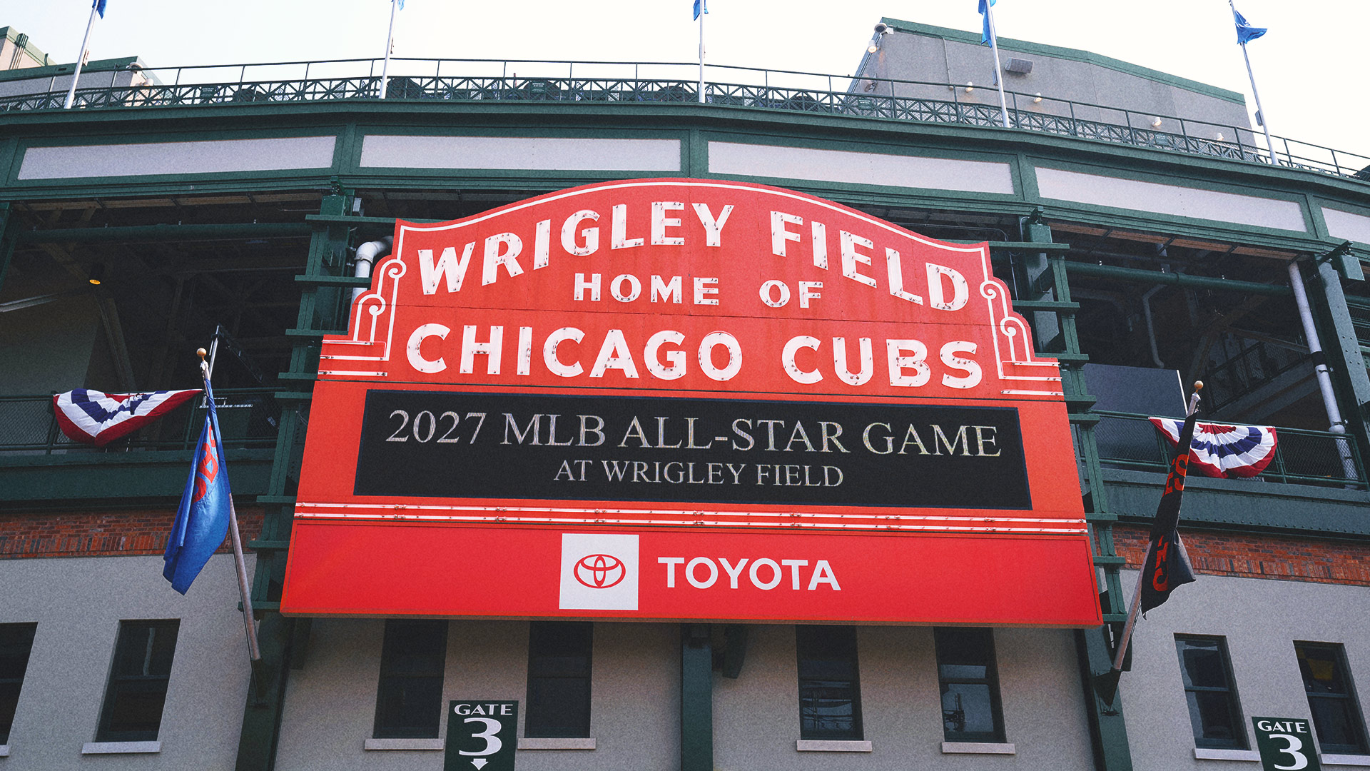 Chicago Cubs, Wrigley Field to Host 2027 MLB All-Star Game