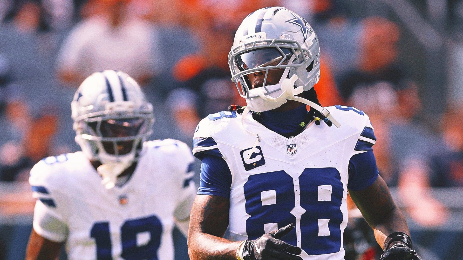 CeeDee Lamb Departs Cowboys vs. Bears Early With Ankle Injury