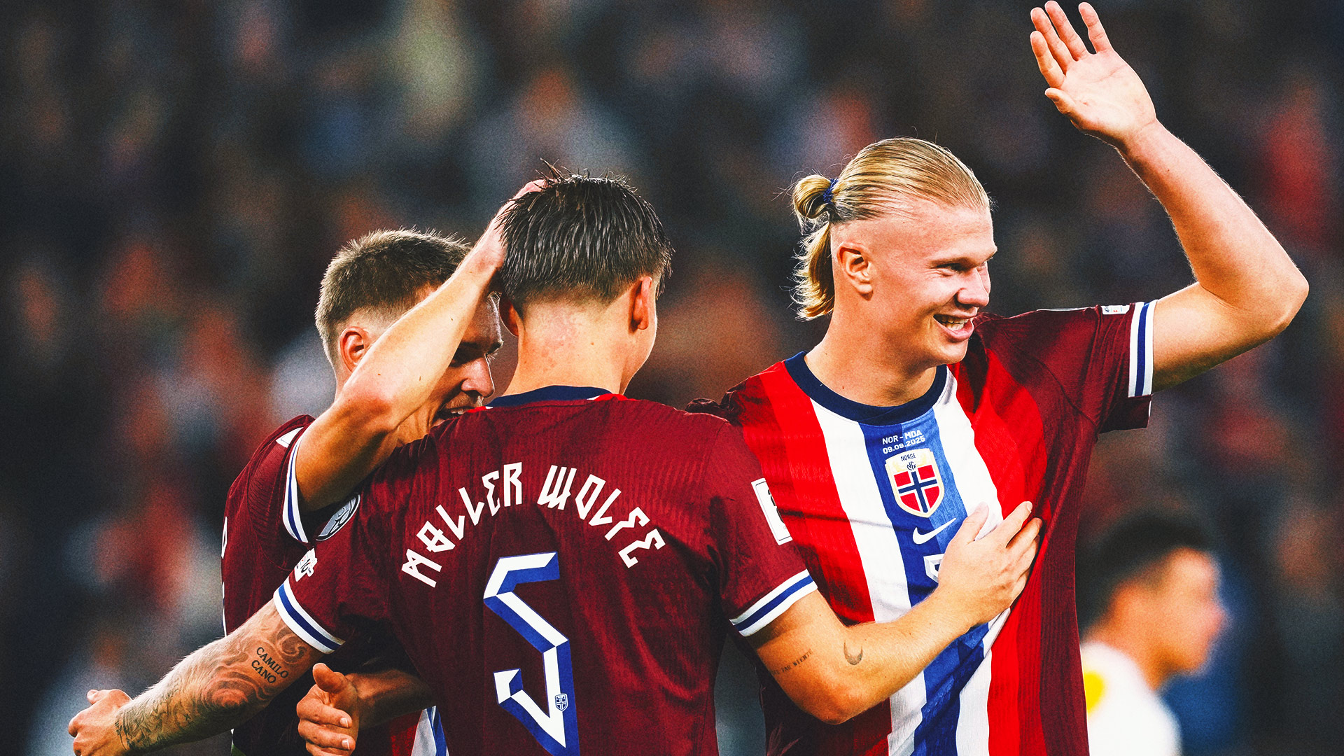 FIVE Goals?! Stitched-Up Erling Haaland Leads Norway in 11-1 Blowout Win
