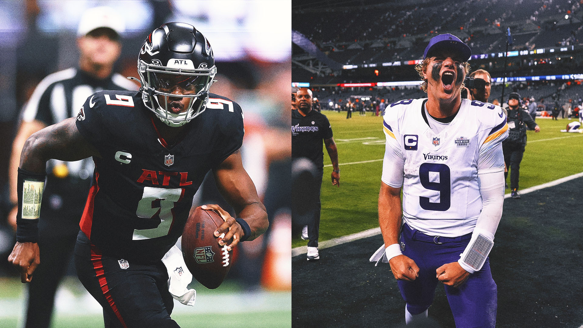 Falcons vs. Vikings Live Updates, Score: Michael Penix Jr., J.J. McCarthy Face Off on Sunday Night