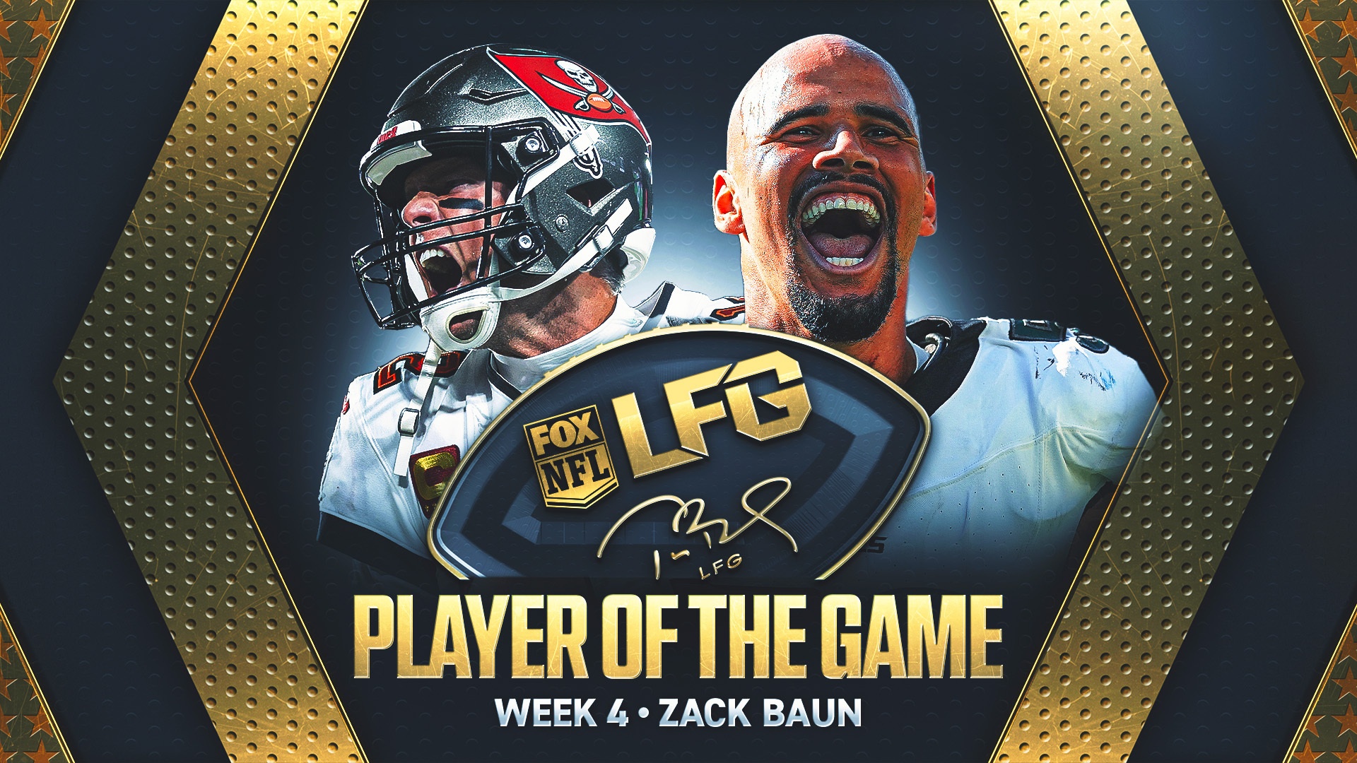 Eagles' 'Team Defense' Helps Zack Baun Earn Tom Brady's LFG Player of the Game