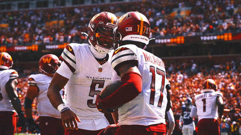 Commanders' Jayden Daniels and Terry McLaurin Ruled Out for Week 4 Against Falcons
