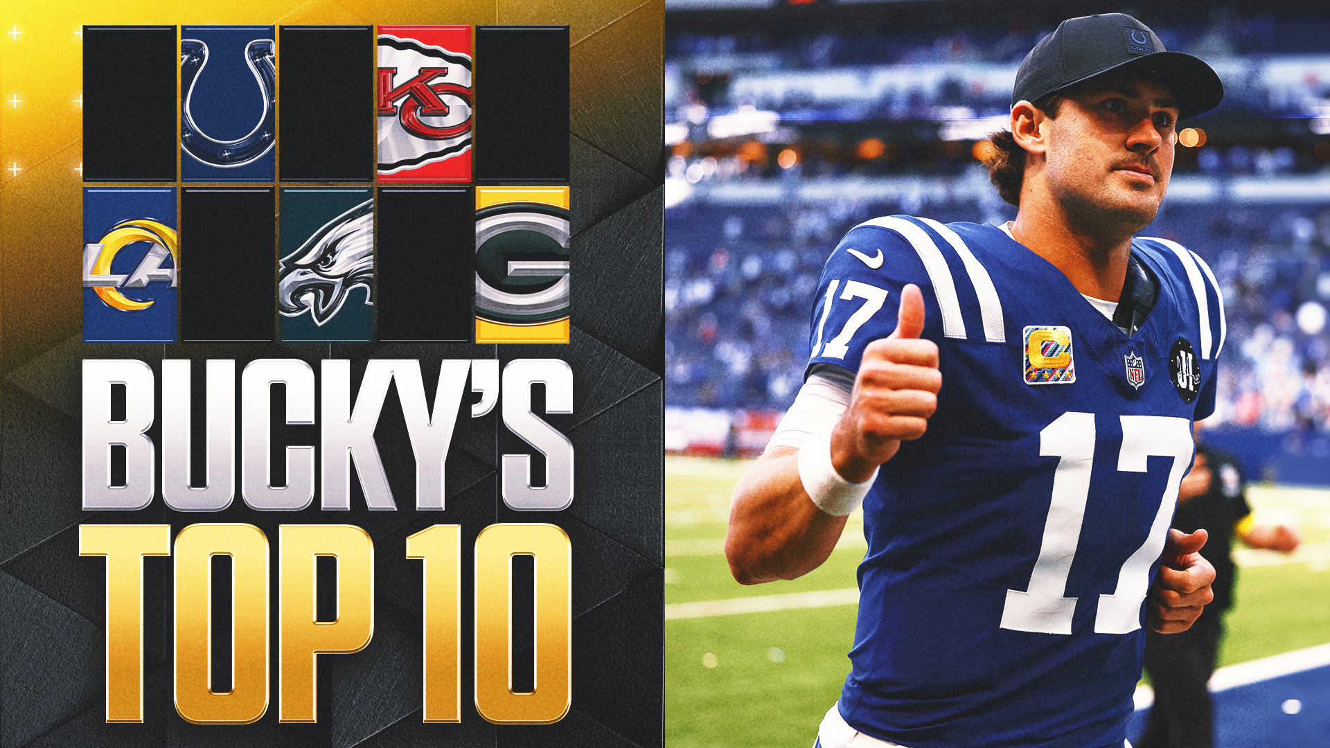 NFL Top-10 Rankings: Colts, Eagles Climb; Bills Tumble; 4 New Teams Join