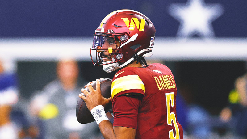 Commanders QB Jayden Daniels Reportedly Has Hamstring Strain, Will Miss Week 8