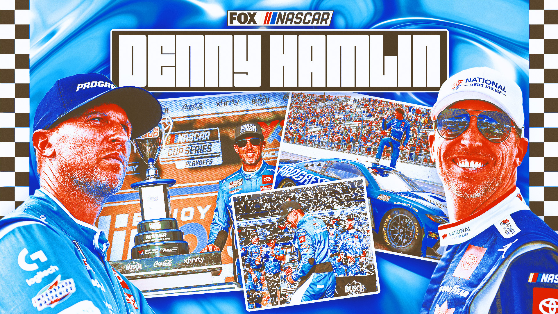 'Positive Vibes Only' for Denny Hamlin as He Chases Elusive Title