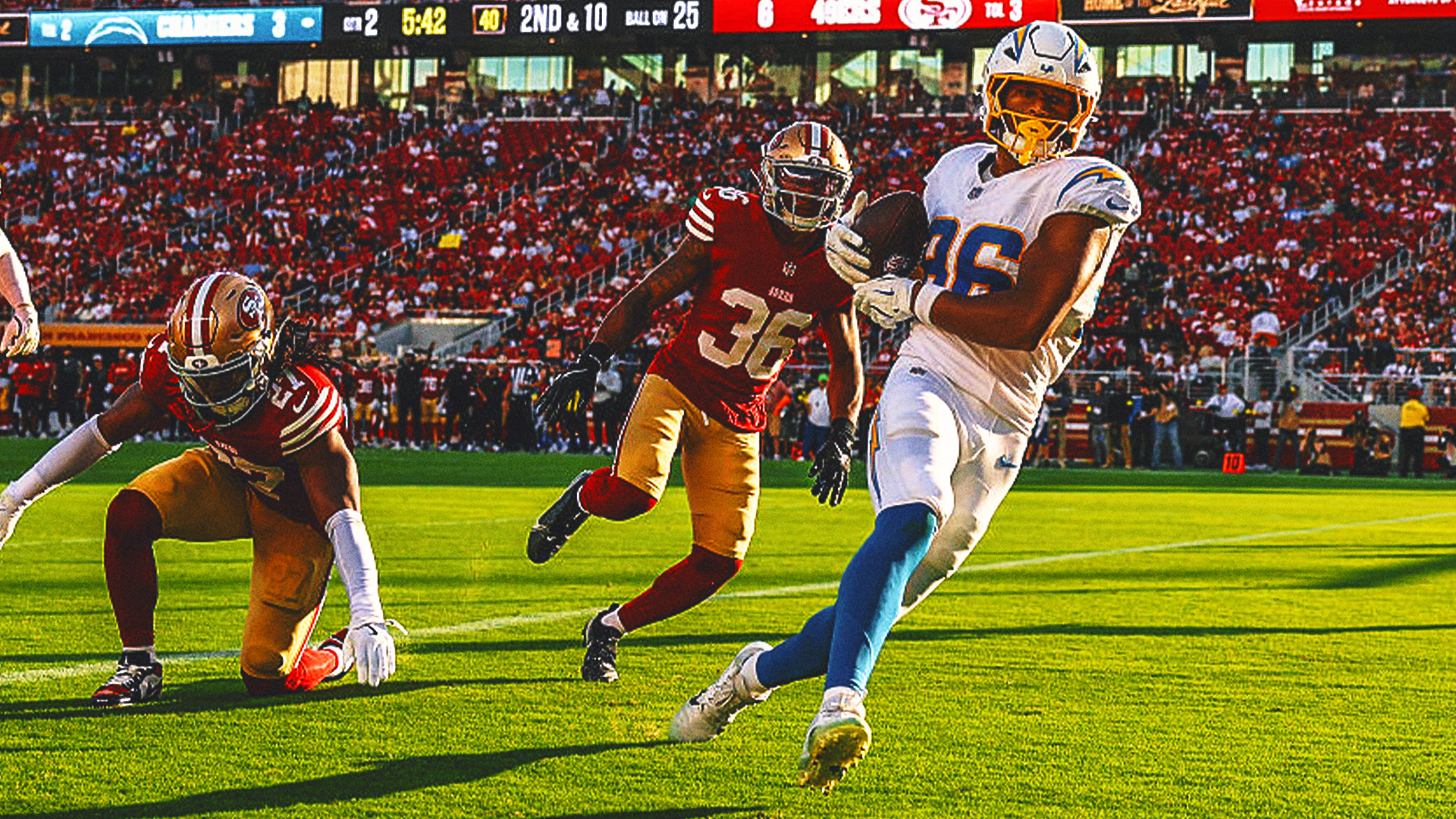 The Next Great Chargers Tight End? Fifth-Rounder Oronde Gadsden II Breaks Out