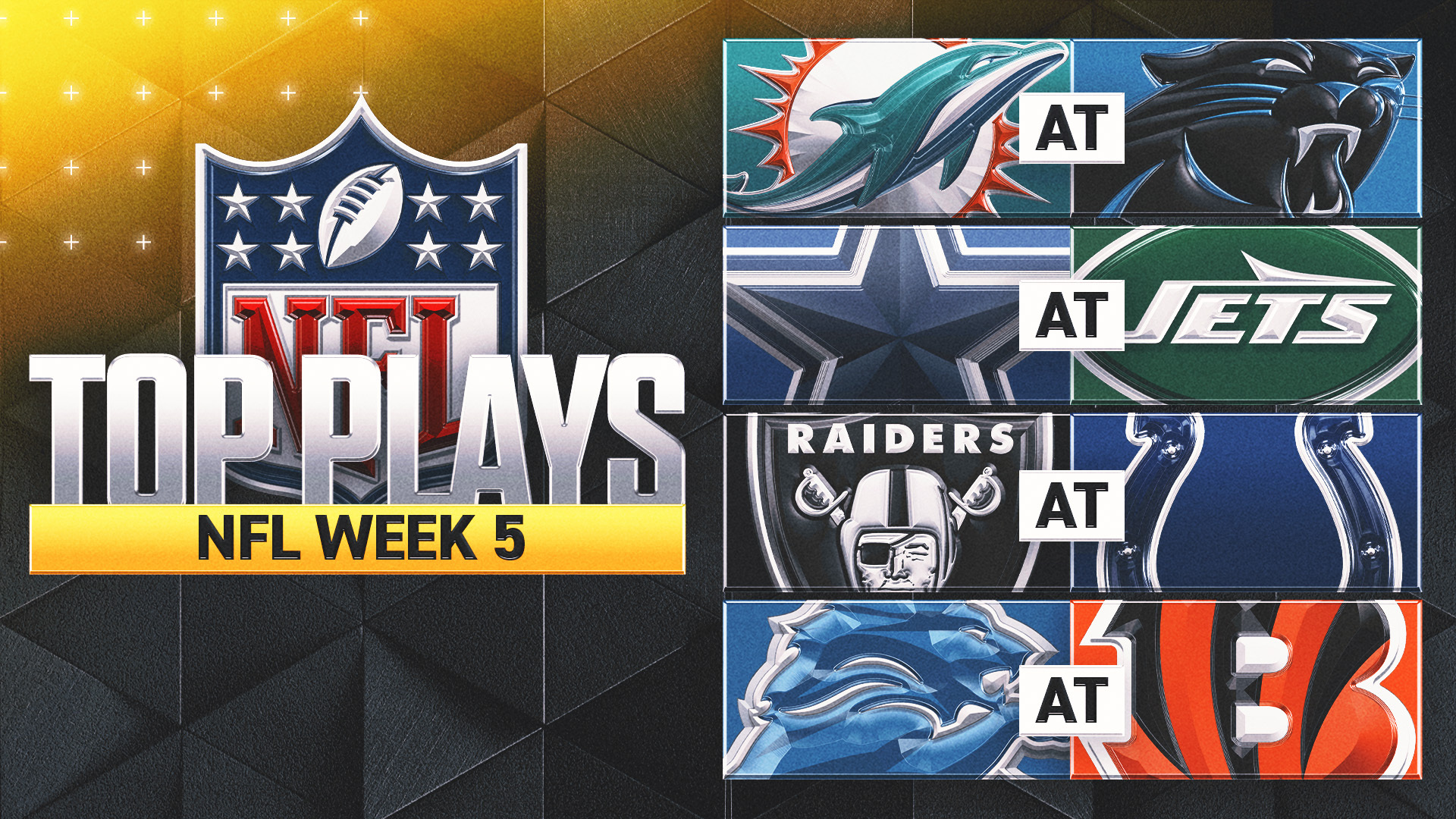 NFL Week 5 Live Updates, Scores: Cowboys-Jets, Broncos-Eagles, More