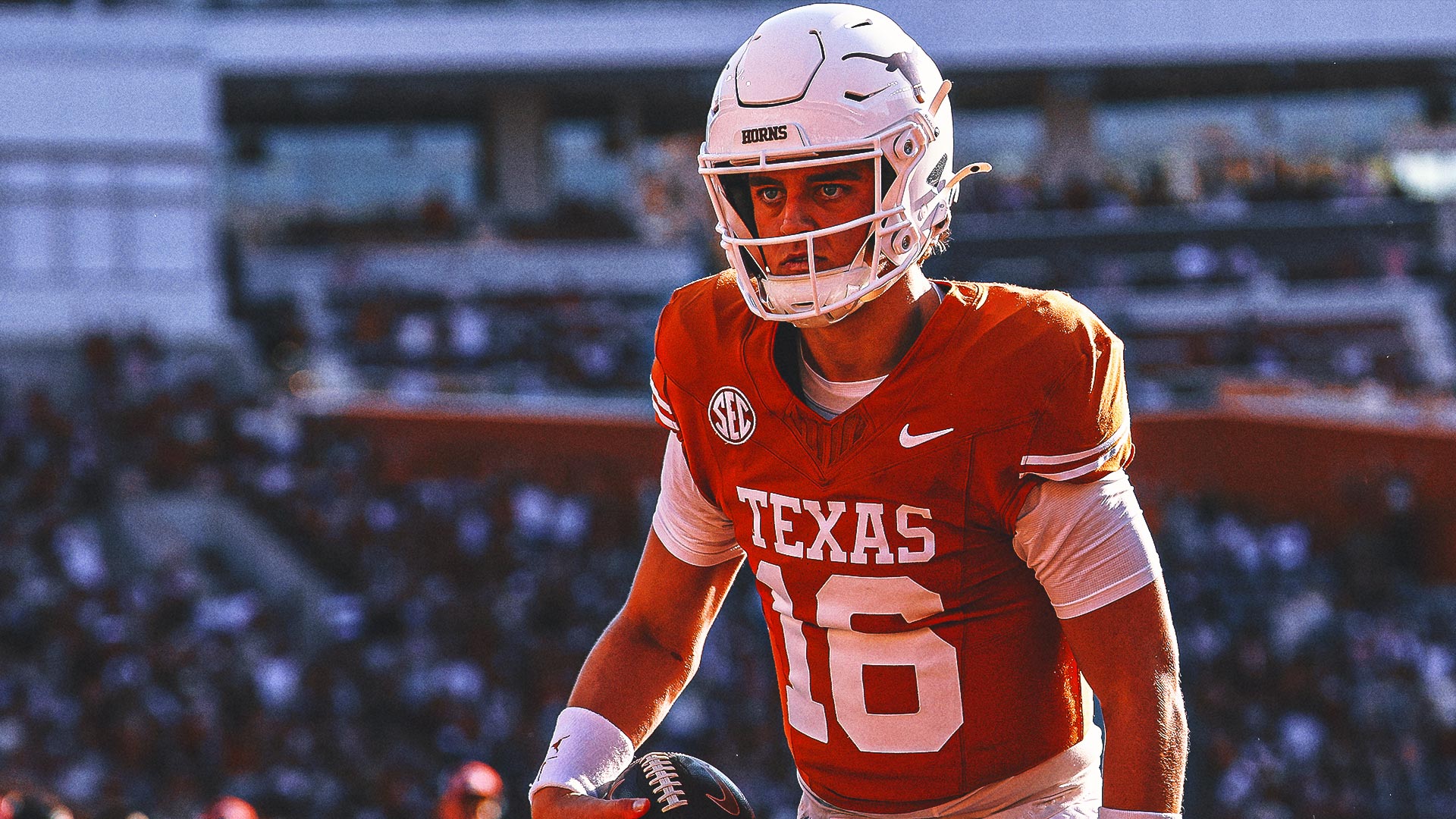 Arch Manning Has 6 Total Touchdowns as No. 17 Texas Beats Arkansas, 52-37