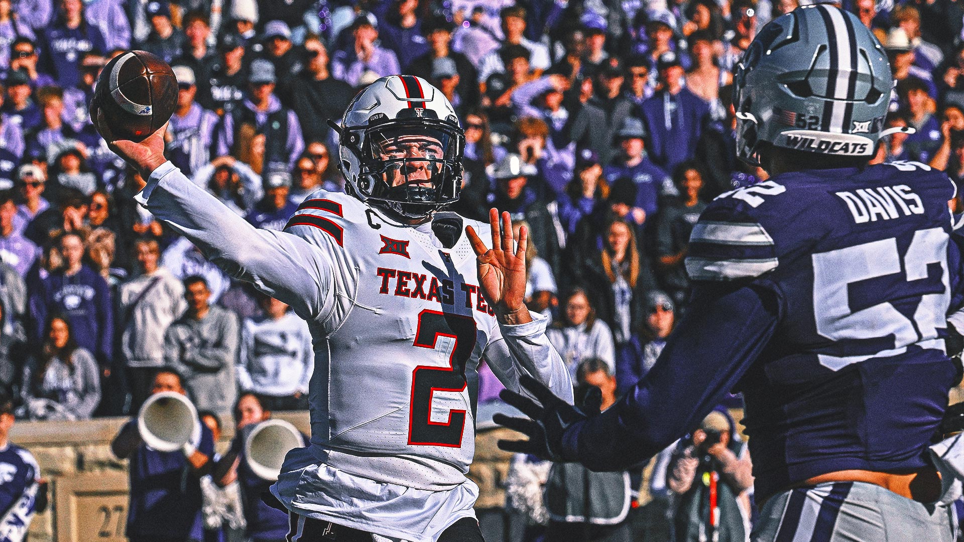 No. 13 Texas Tech Takes Advantage of 5 Turnovers To Beat Kansas State, 43-20