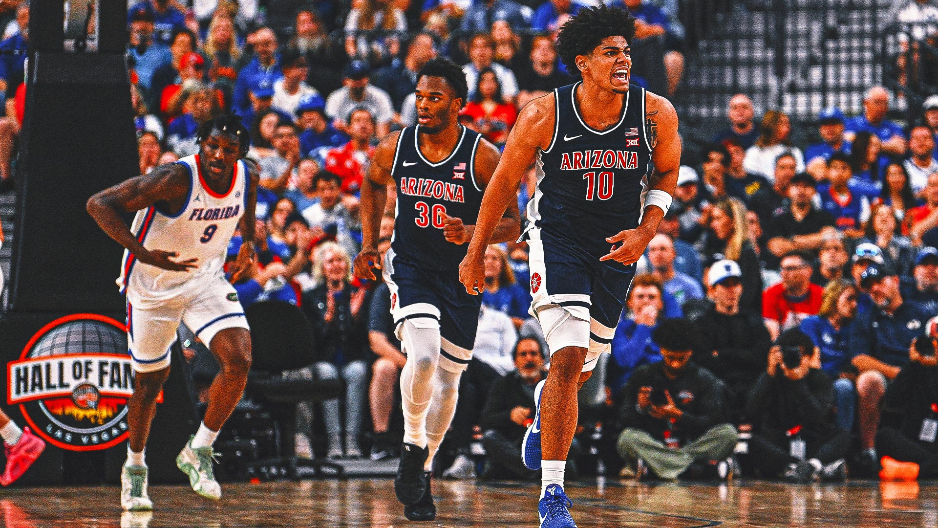 Koa Peat Leads No. 13 Arizona to Win Over Defending Champion, No. 3 Florida