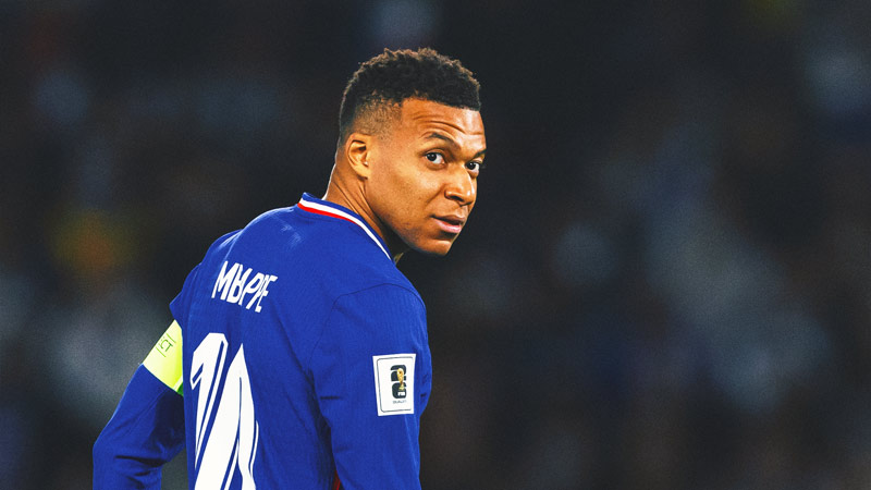 Kylian Mbappe to Miss France Trip to Azerbaijan Due to Ankle Inflammation