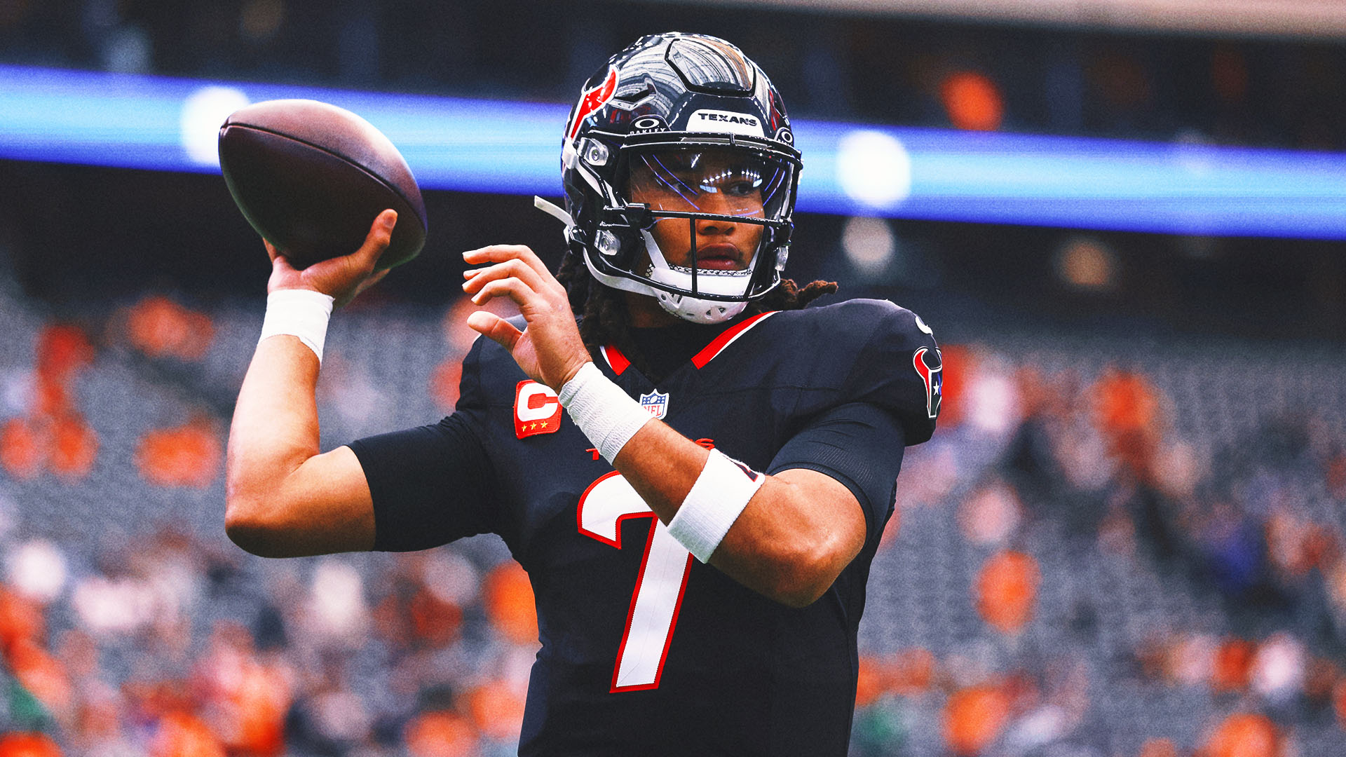 C.J. Stroud Exits, Heads to Locker Room After Getting Hit on Slide vs. Broncos