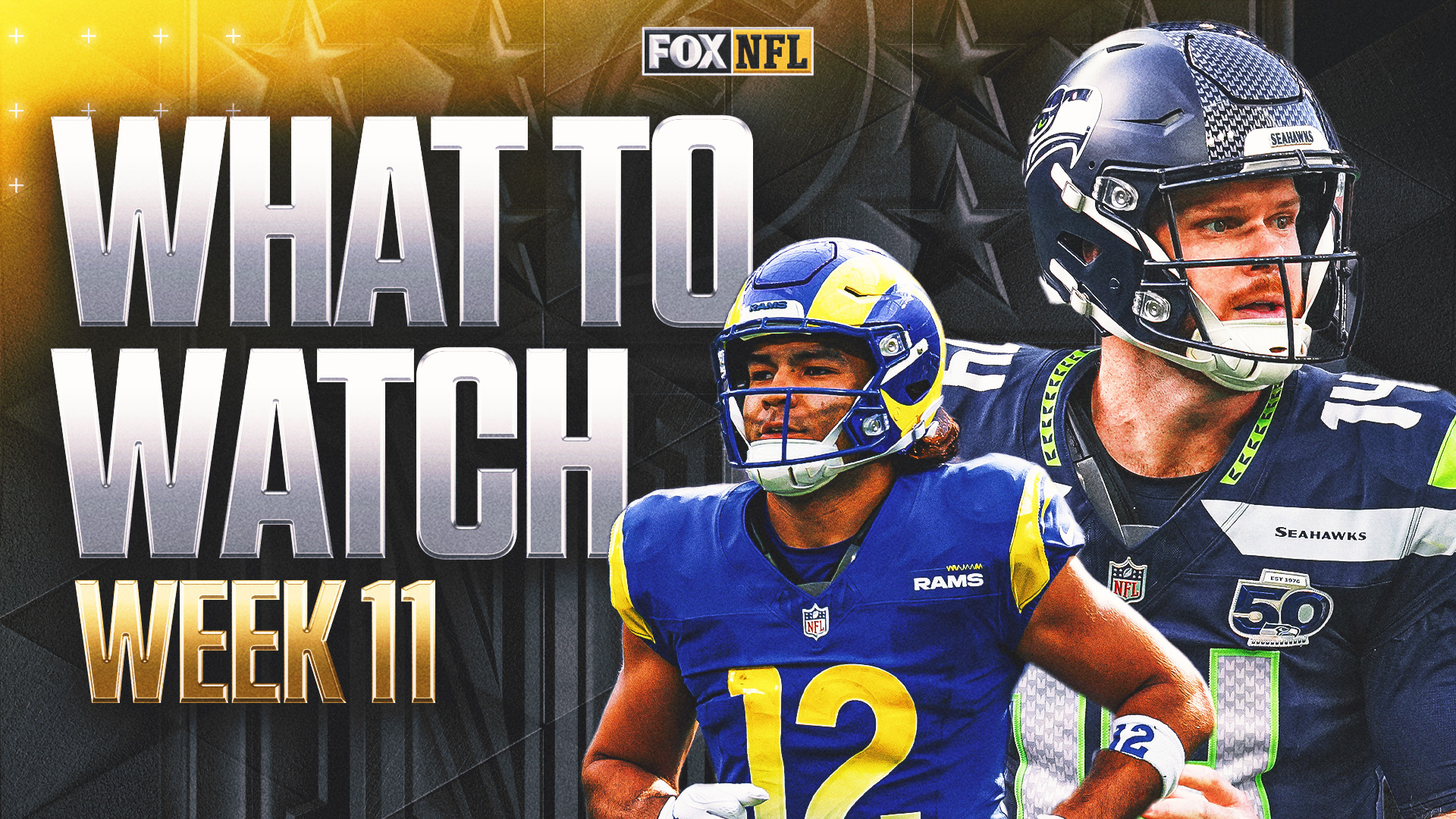 NFL Week 11 Preview: Stats and Storylines to Know For 6 FOX Games