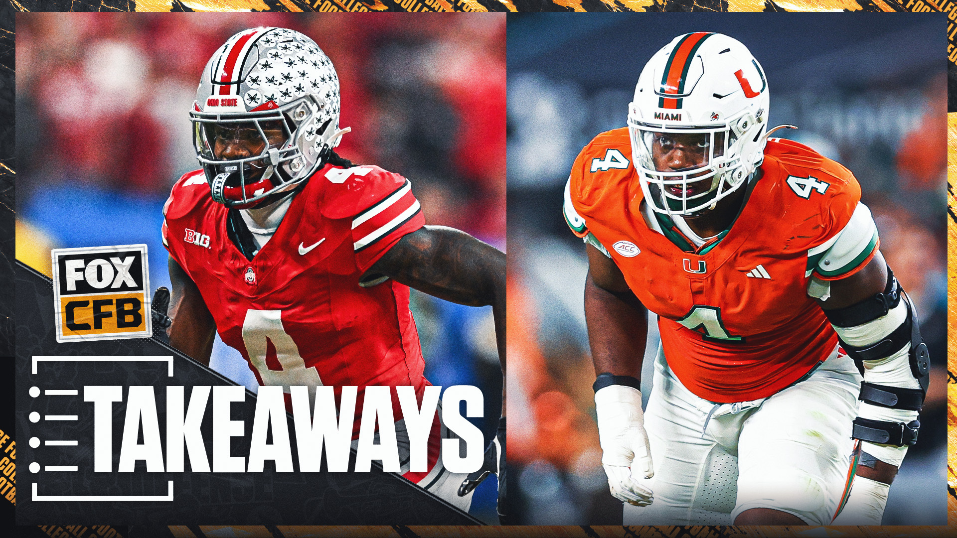 4 Takeaways From Miami's Cotton Bowl Win Over Ohio State in CFP Quarterfinals