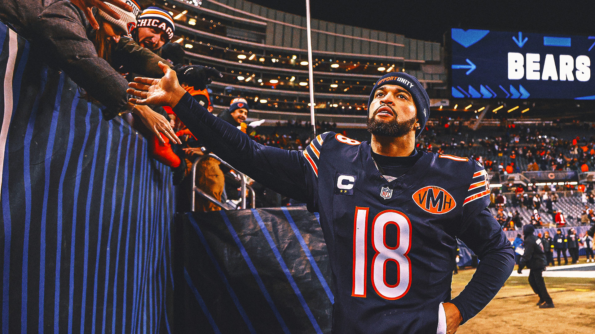 Colin Cowherd Calls Caleb Williams 'Generational Talent" As Bears Eye No. 2 Seed