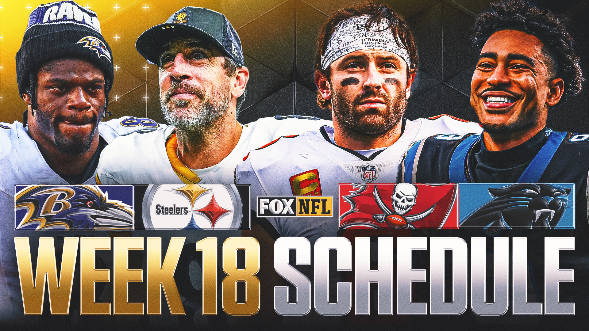 NFL Week 18 Schedule, Kickoff Times: Seahawks vs. 49ers &amp; Ravens vs. Steelers in Primetime