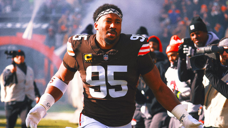 Myles Garrett: Breaking NFL Sack Record Against Aaron Rodgers Would be 'Special'