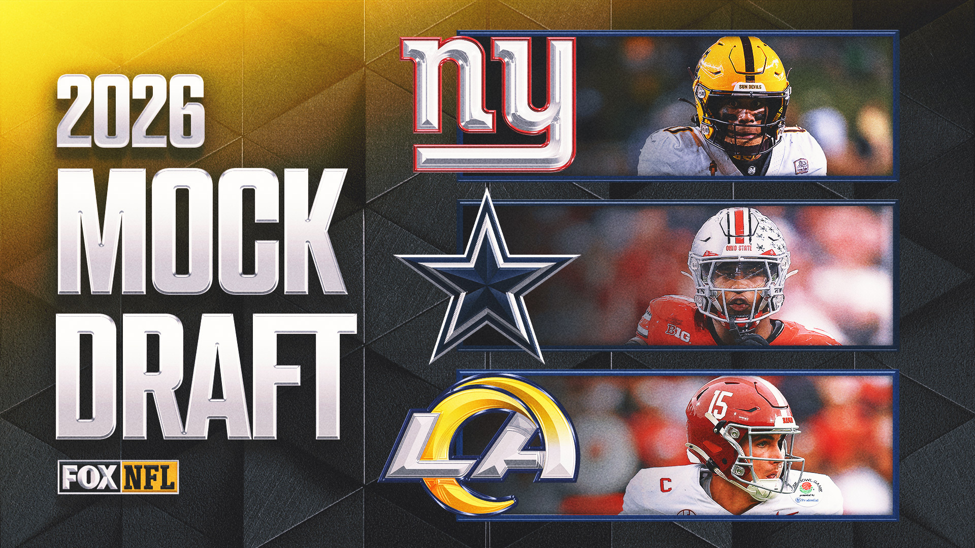 2026 NFL Mock Draft: Who Lands Micah Parsons 2.0? Giants, Chiefs Grab Top WRs