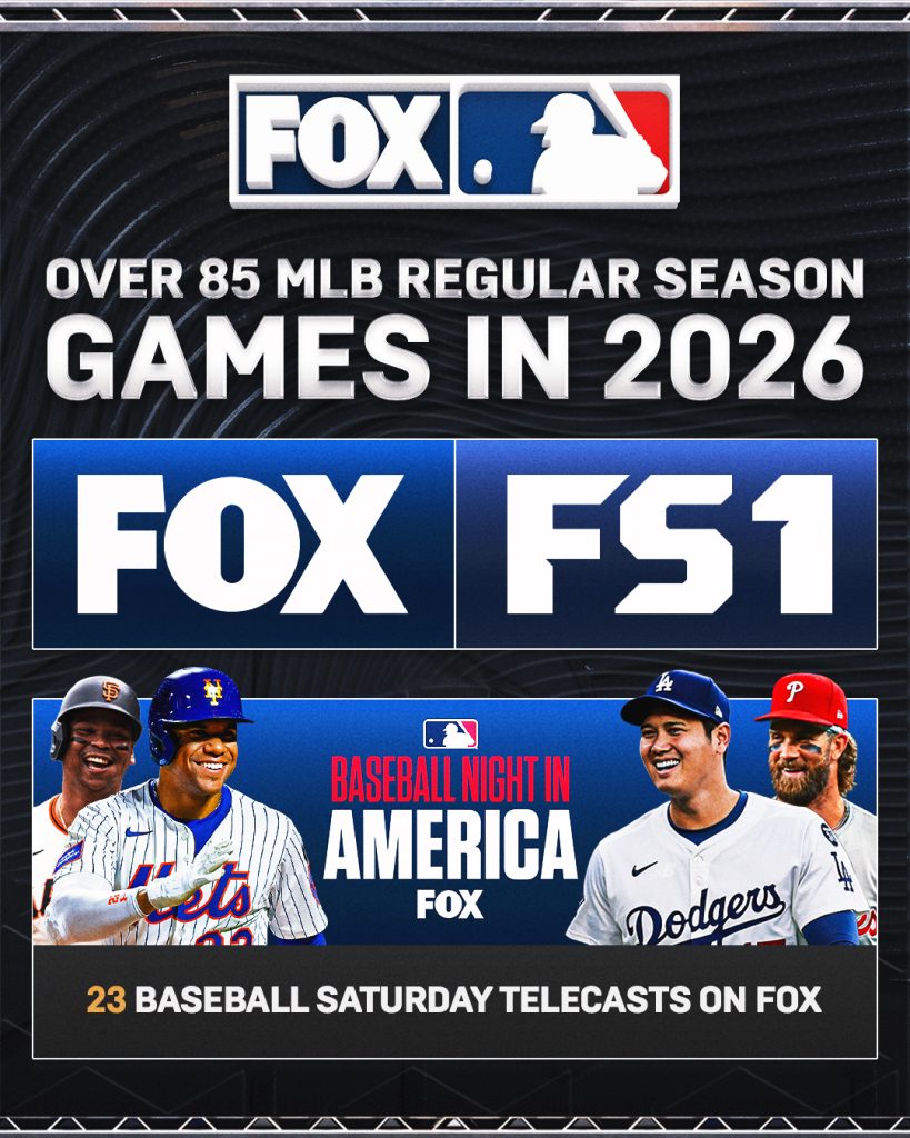 FOX Sports Unveils 2026 Major League Baseball Regular Season Schedule FOX MLB Impact 819x1024 1 