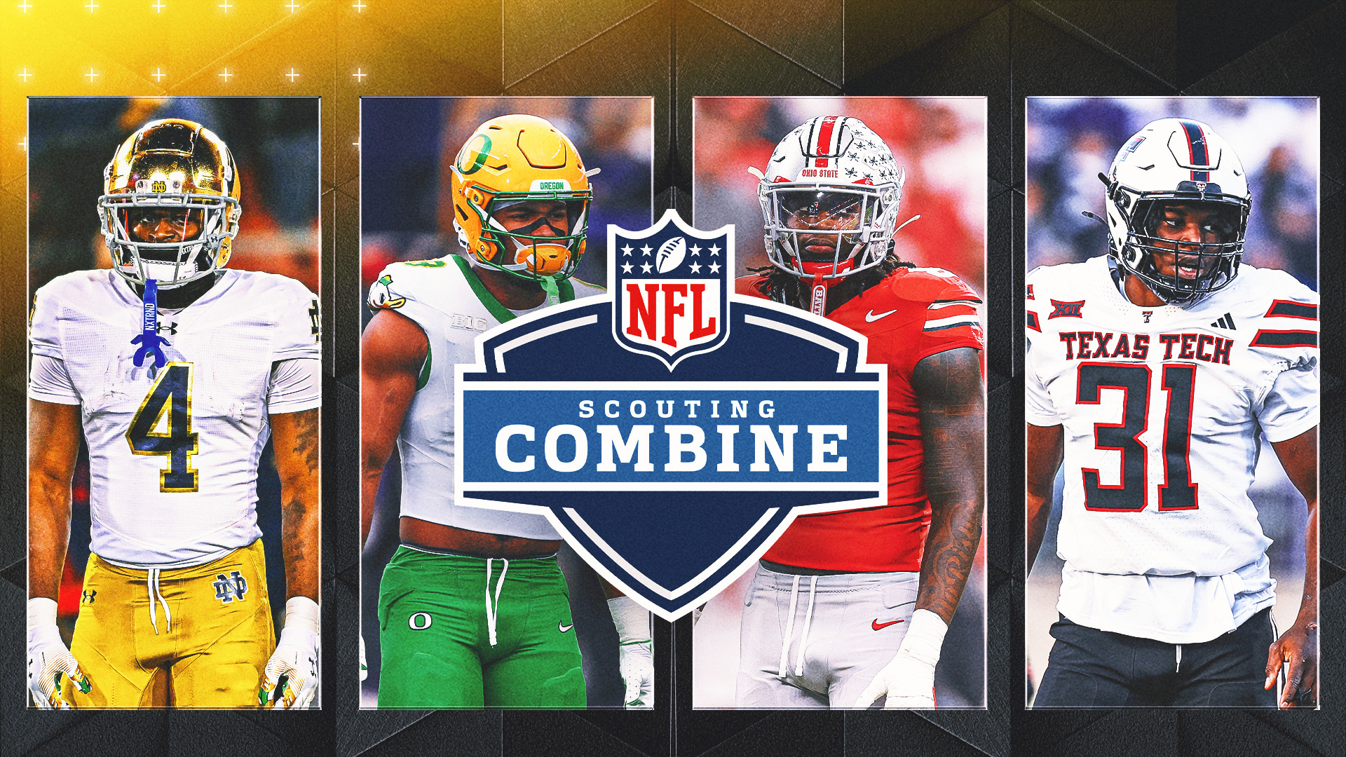 2026 All-NFL Scouting Combine Team: Notre Dame RB Jeremiyah Love Wows