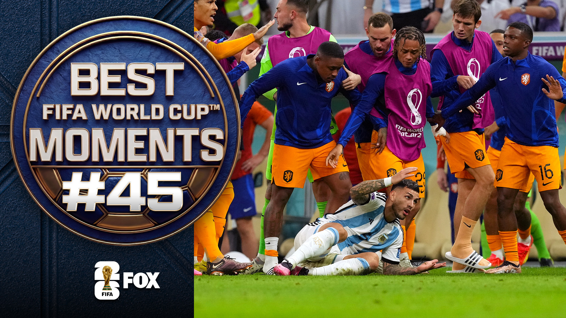 Argentina-Netherlands Classic From 2022 Joins World Cup Top 100 Moments List