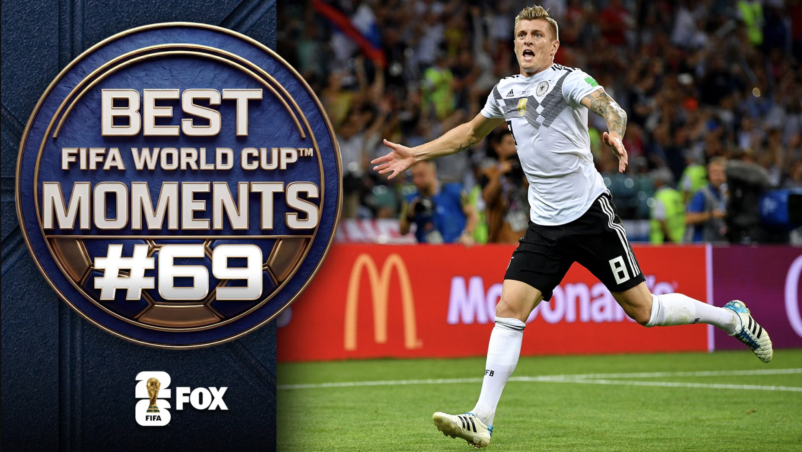 Toni Kroos's Fantastic Free Kick Makes World Cup Top 100 Moments List