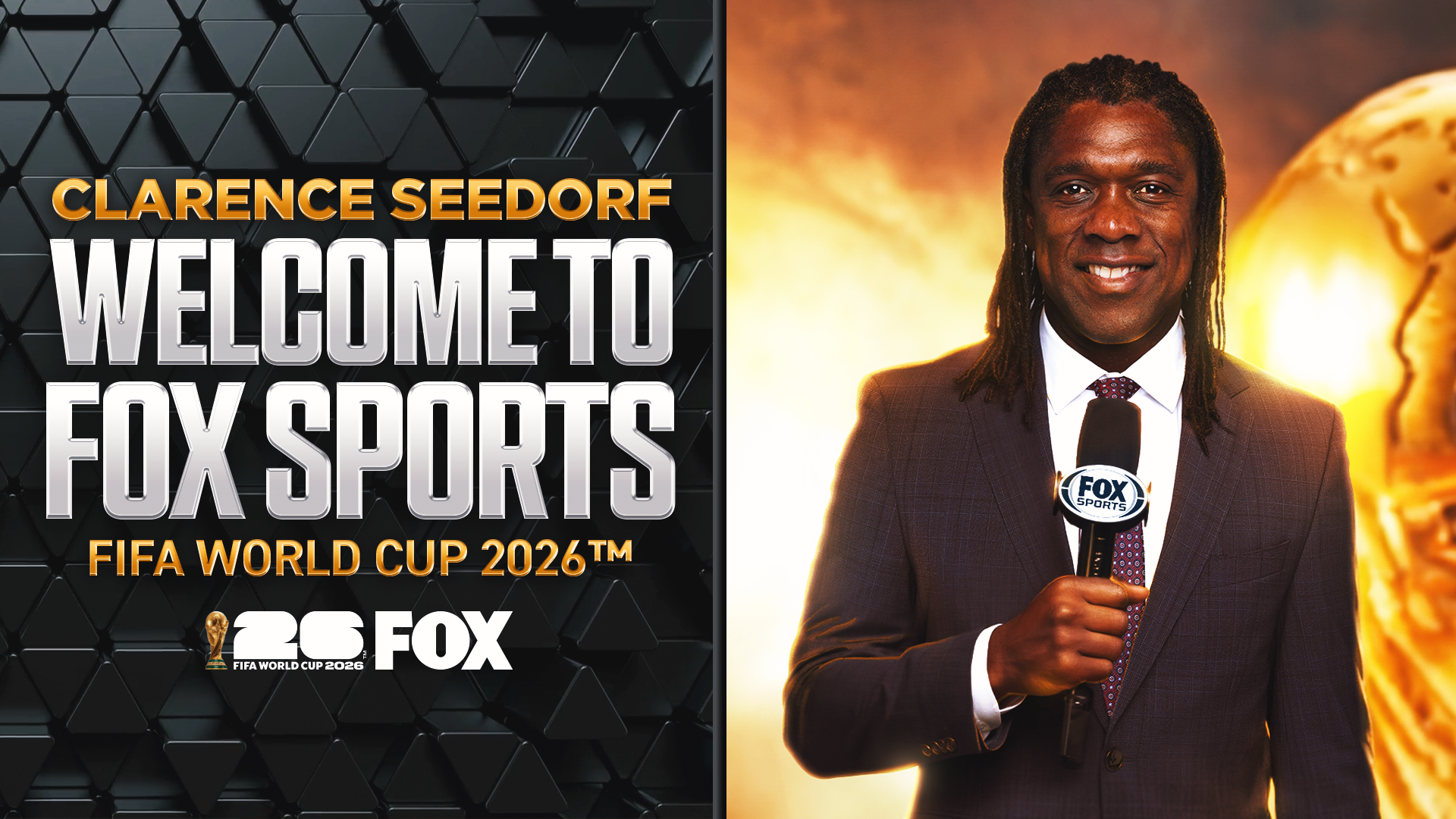 Netherlands Legend Clarence Seedorf Joins FOX Sports For 2026 FIFA World Cup