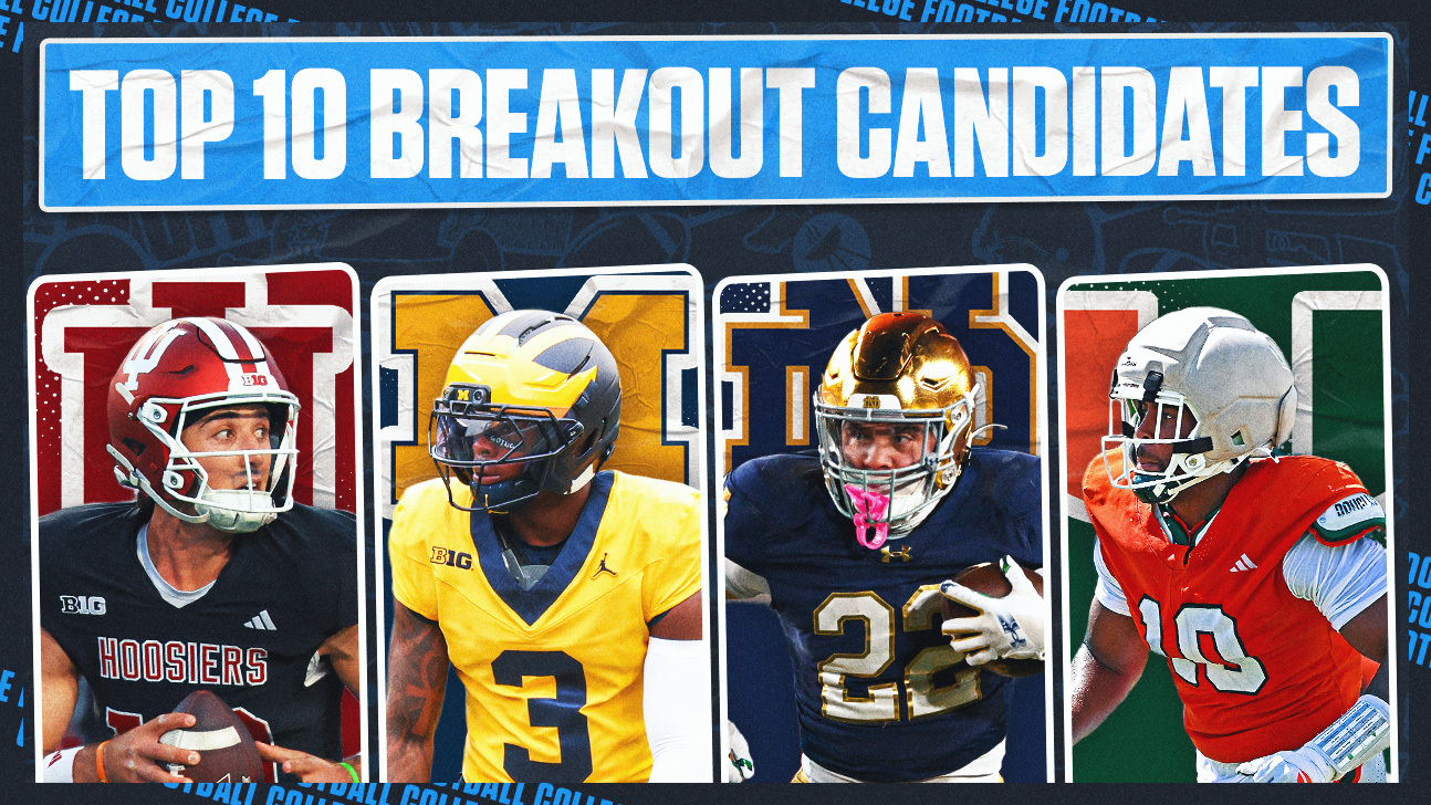 Top 10 Breakout Candidates Heading Into The 2026 College Football Season