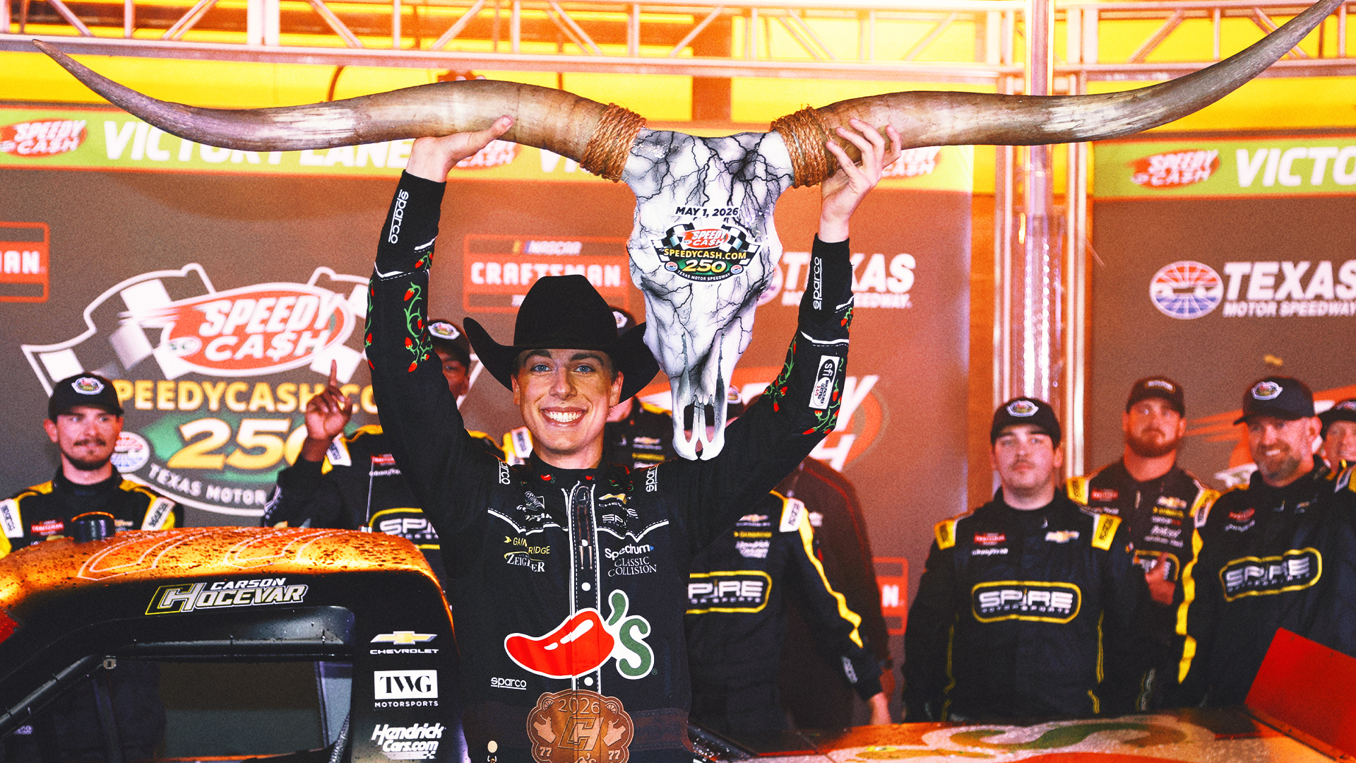 Celebration Not Complete: New Cup Winner Carson Hocevar Enjoying Ride